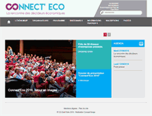 Tablet Screenshot of connect-eco.com